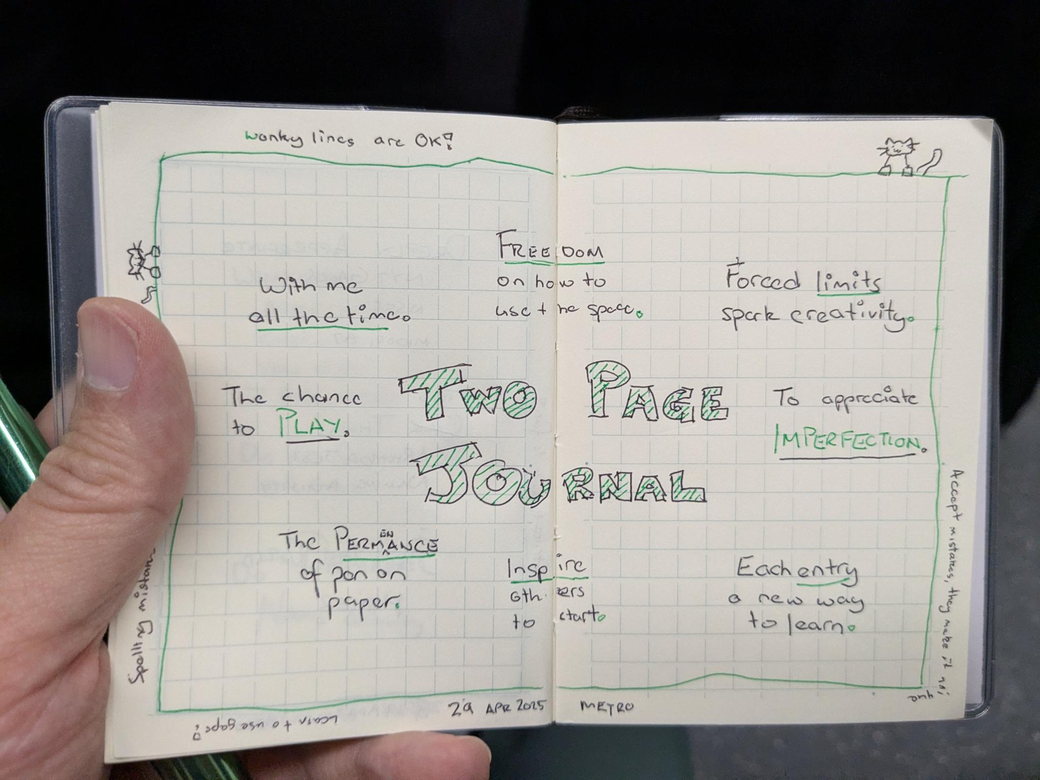 Two Page Journal